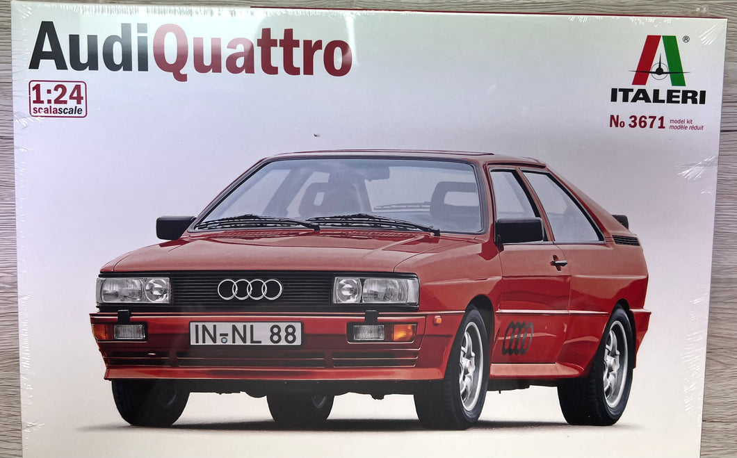 Italeri #3671 Audi Quattro 2 Dr Cpe