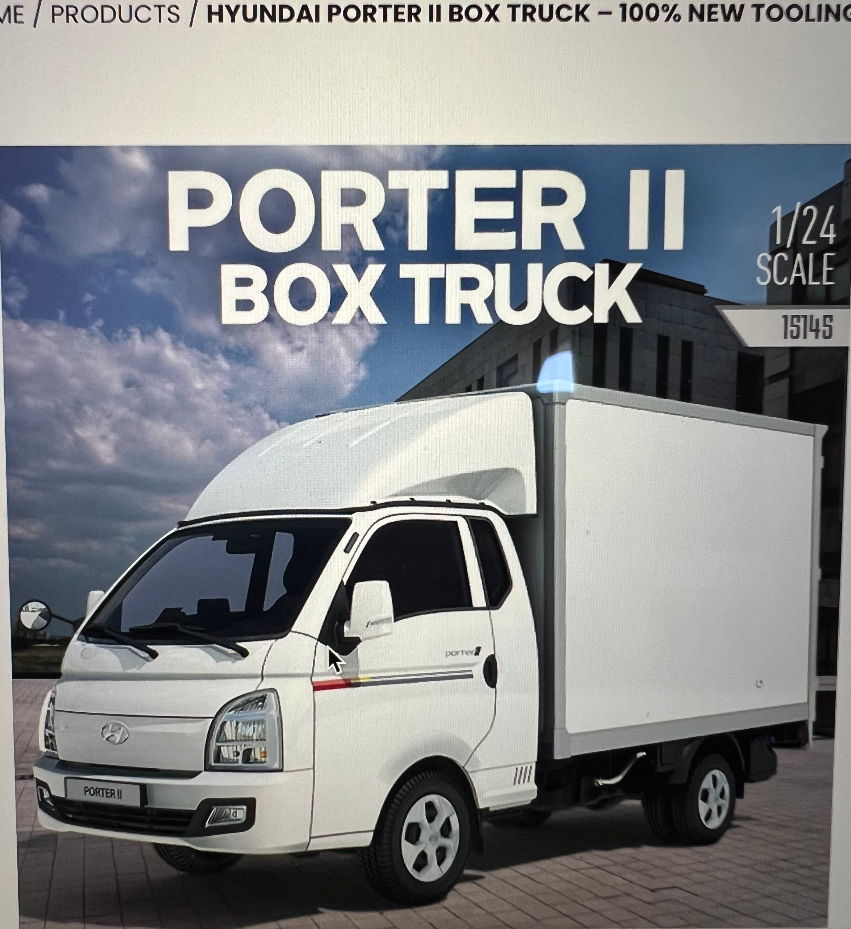 Academy Model#15145 Porter II Box Truck – WesModelCarCorner