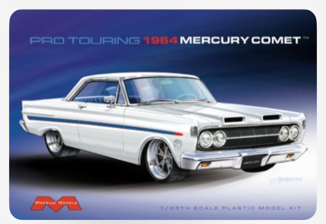 Pre-Order October Release Moebius #2751 Pro Touring 1964 Mercury Comet