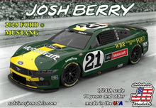 Load image into Gallery viewer, SALE ! Salvino JR Models Josh Berry / Wood Brothers Racing 2024 Ford Mustang throw back paint scheme

