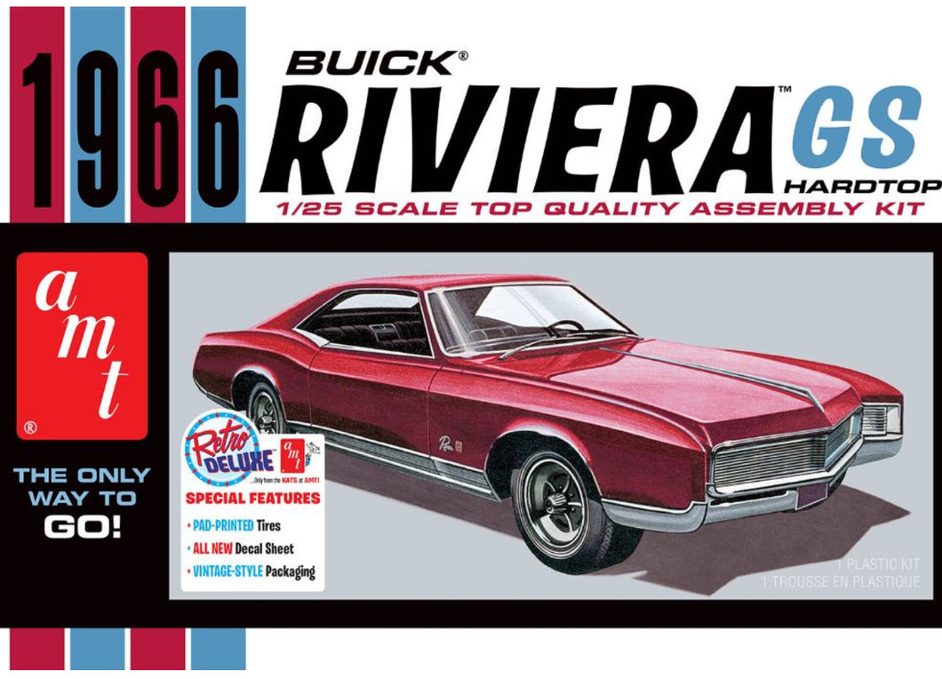 AMT #1439 1966 Buick Riviera GS