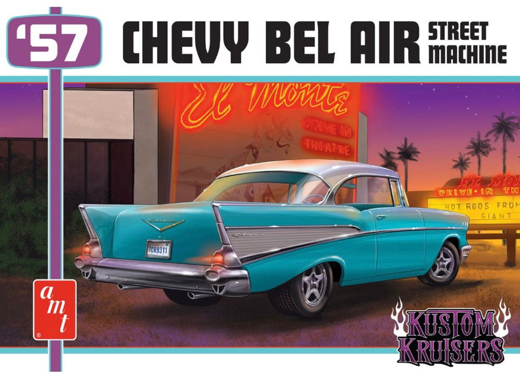 AMT #1460 57 Chevy Bel Air Street Machine