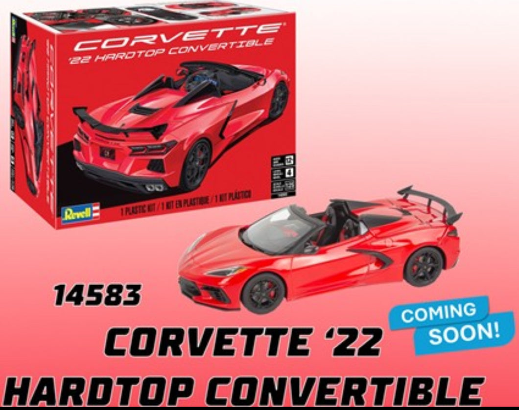 Pre-order Sept Release Revell USA #4583 2022 Corvette HTC 