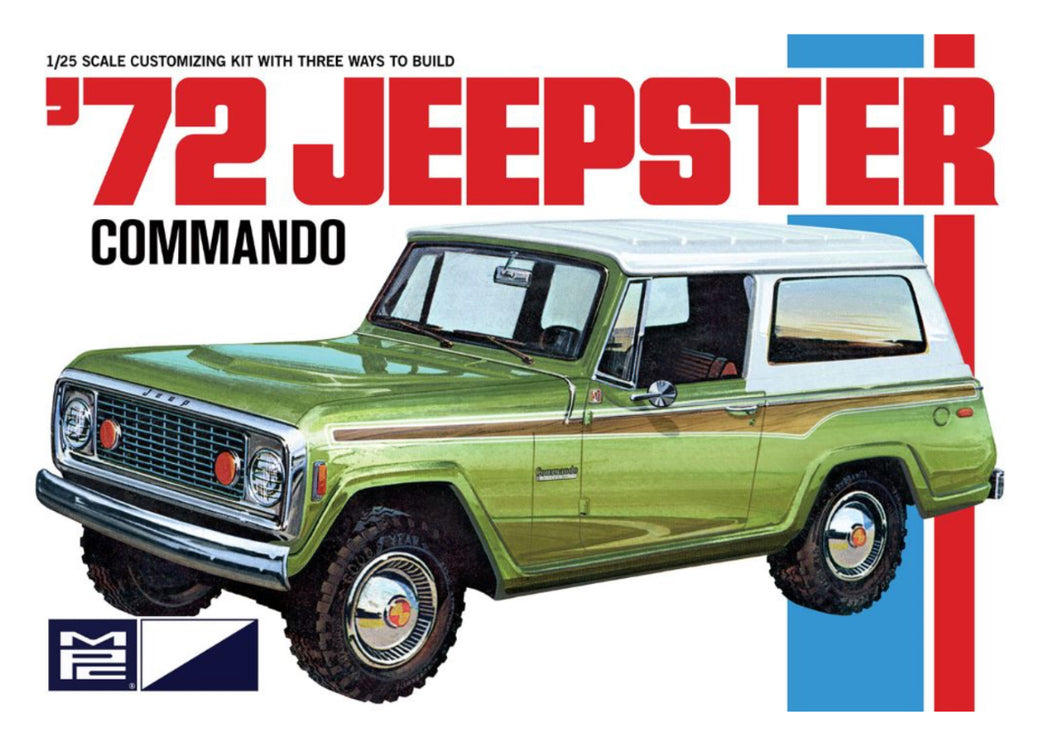 Pre-Order August/September Release MPC #1021 1972 Jeepster Commando