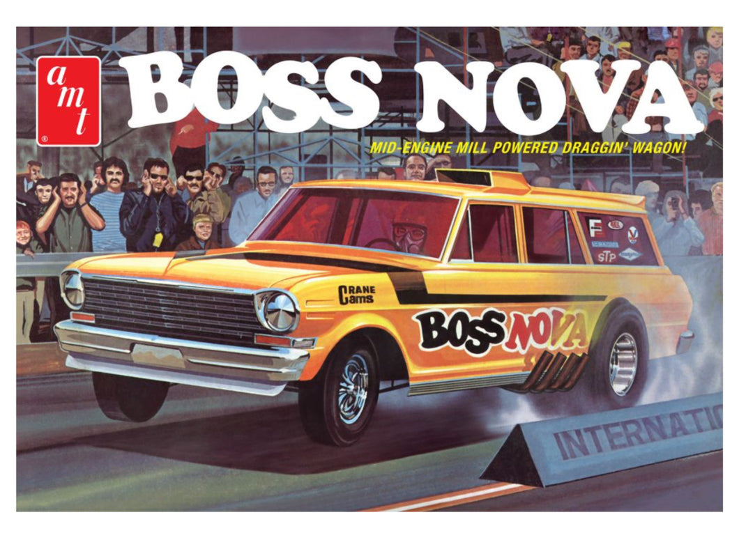 SALE! AMT  #1441 BOSS Nova Wagon Funny Car