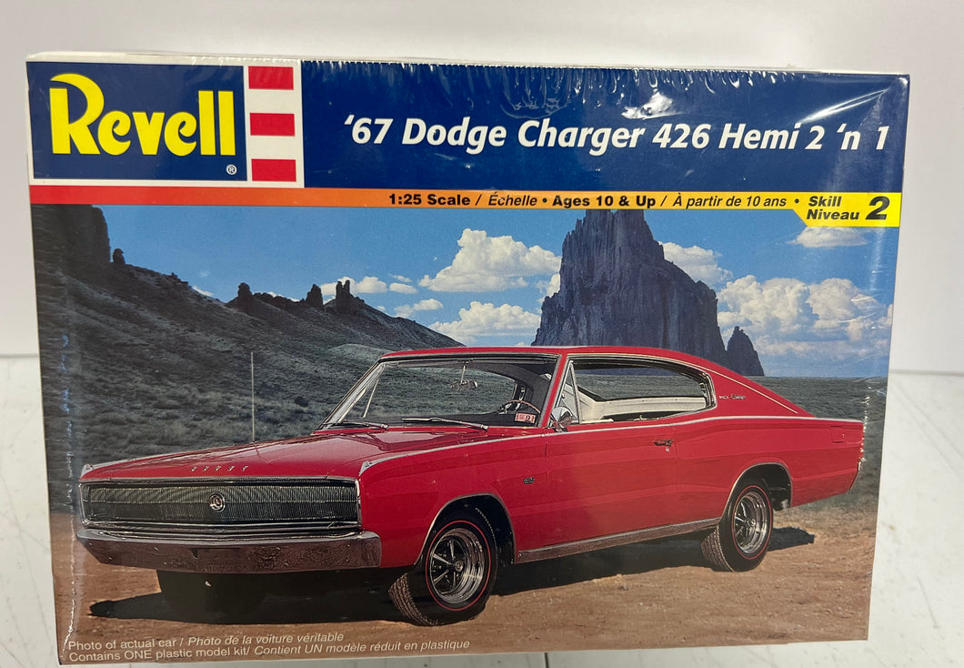 Revell 67 Dodge Charger 426 hemi discontinued kit
