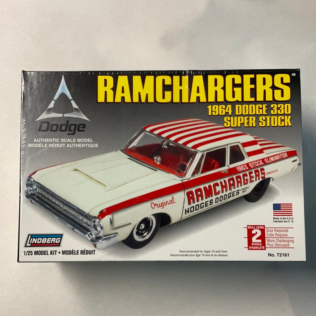Lindberg Models #72161 64'Dodge 330 Super Stock Ramchargers