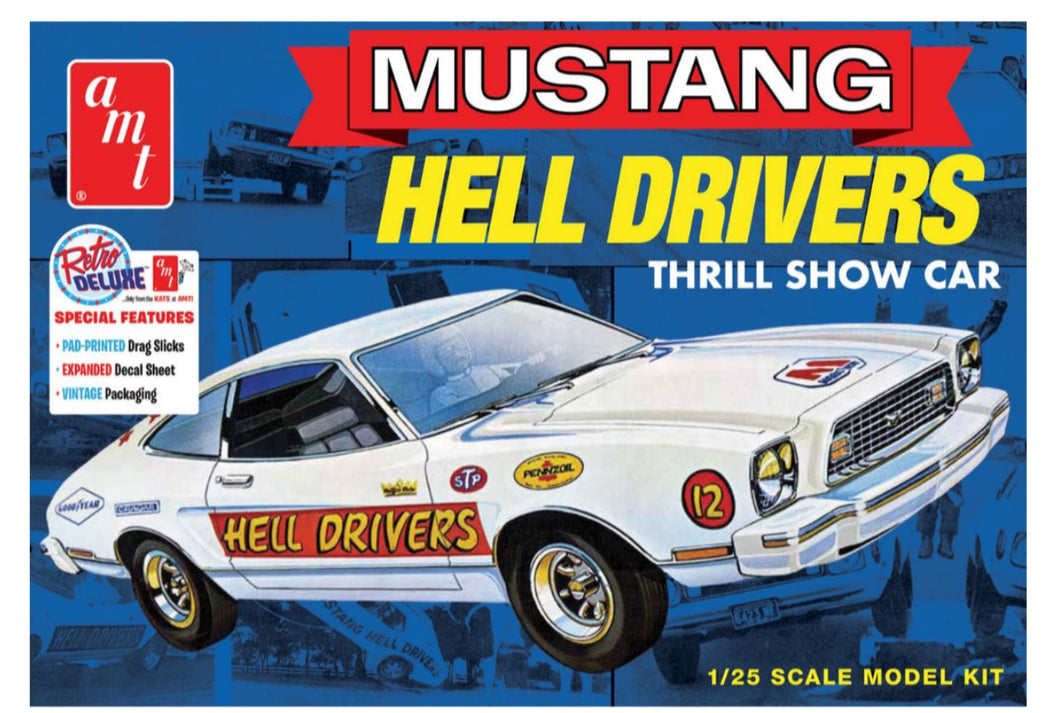 AMT #1476 1977 Ford Mustang “Hell Drivers”