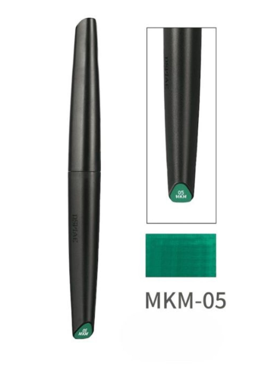 DSPIAE MKM 05 Metallic Green soft tip acrylic paint marker