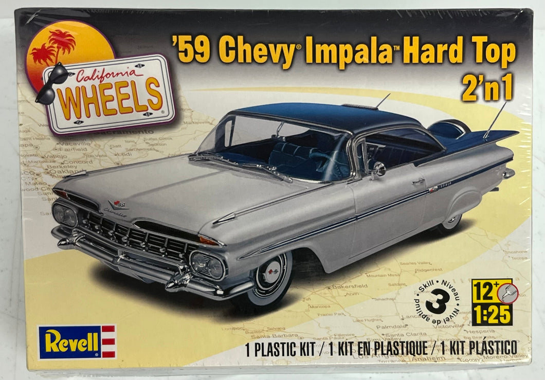 Revell 59 Chevy Impala Hardtop - discontinued sealed kit