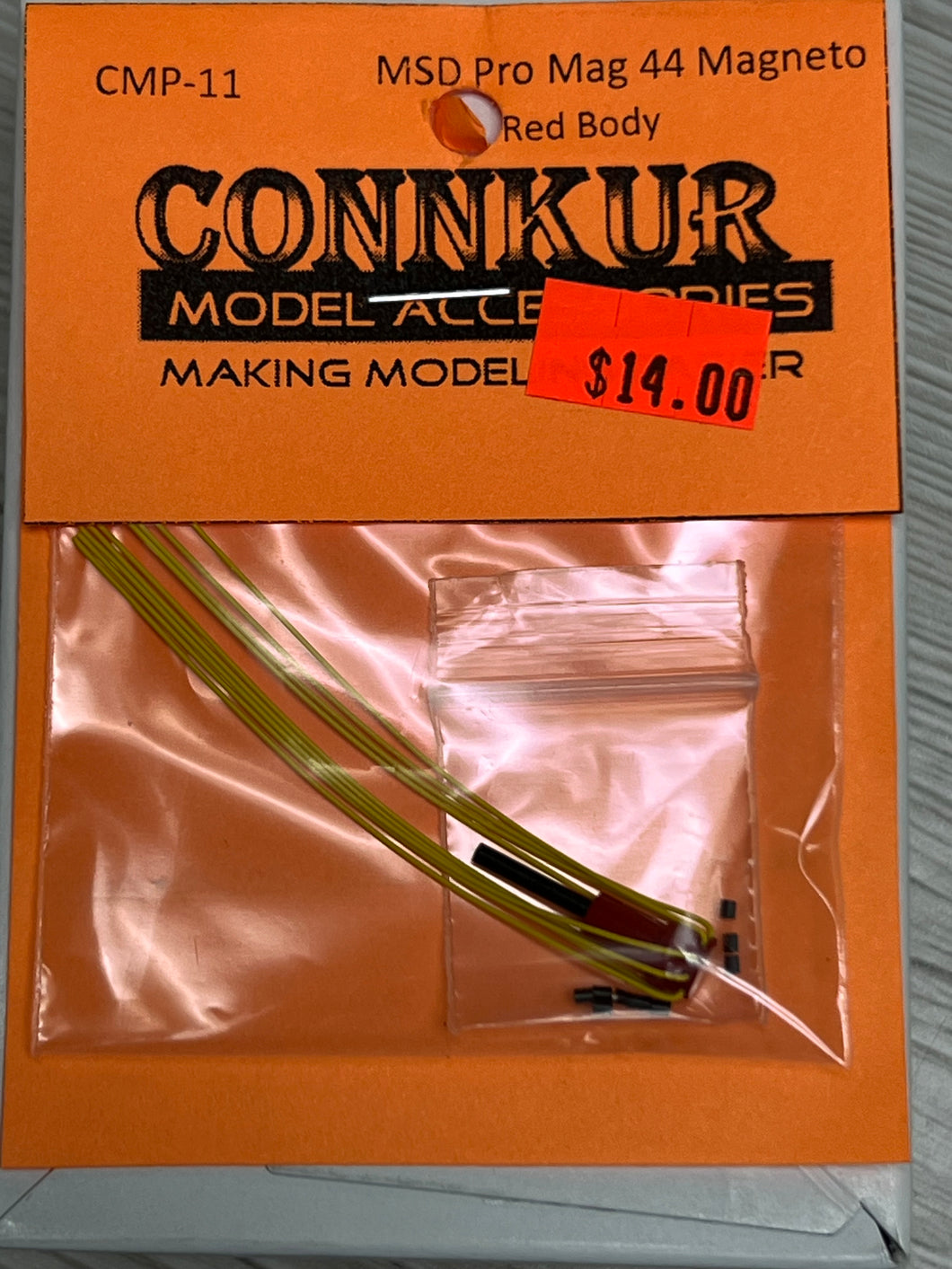 Connkur CMP11 MSD Pro 44 Magneto red with yellow wires