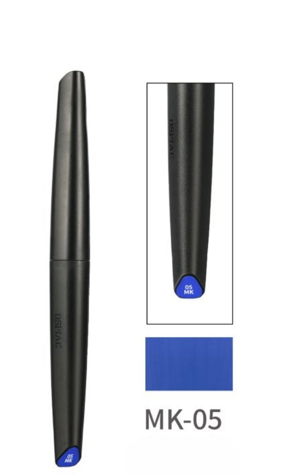 DSPIAE MK05 Mecha Blue soft tip acrylic paint marker