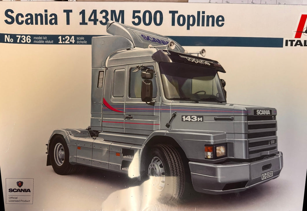 Italeri #736 Scania T 143M 500 Topline Truck