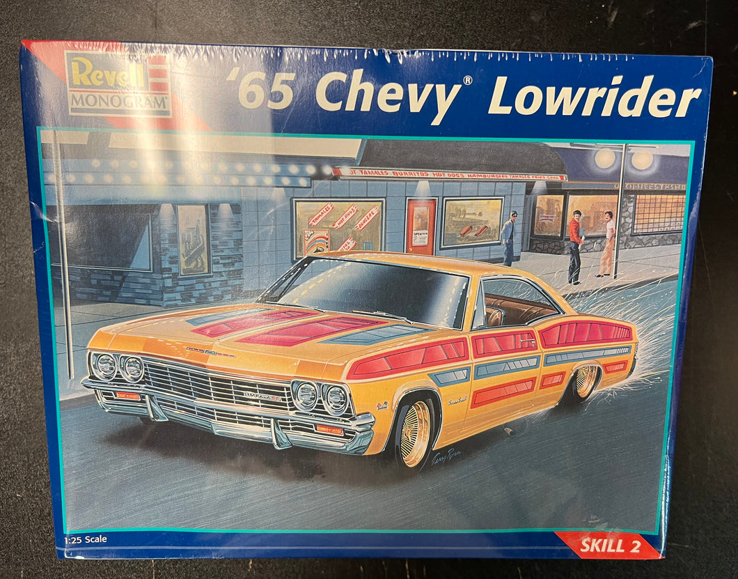 Revell 65 Chevy Lowrider 91 issue discontinued- sealed