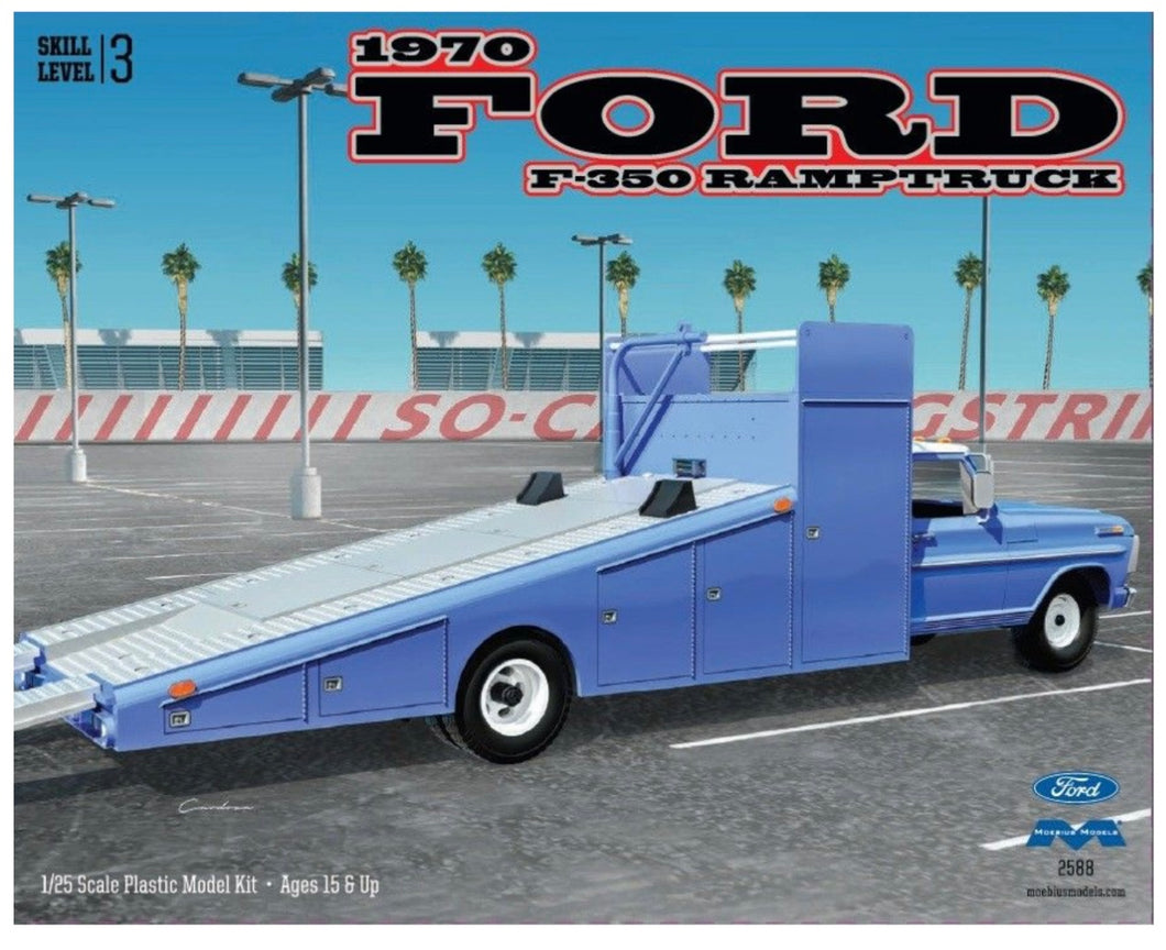 Moebius #2588 1970 Ford Ramptruck.