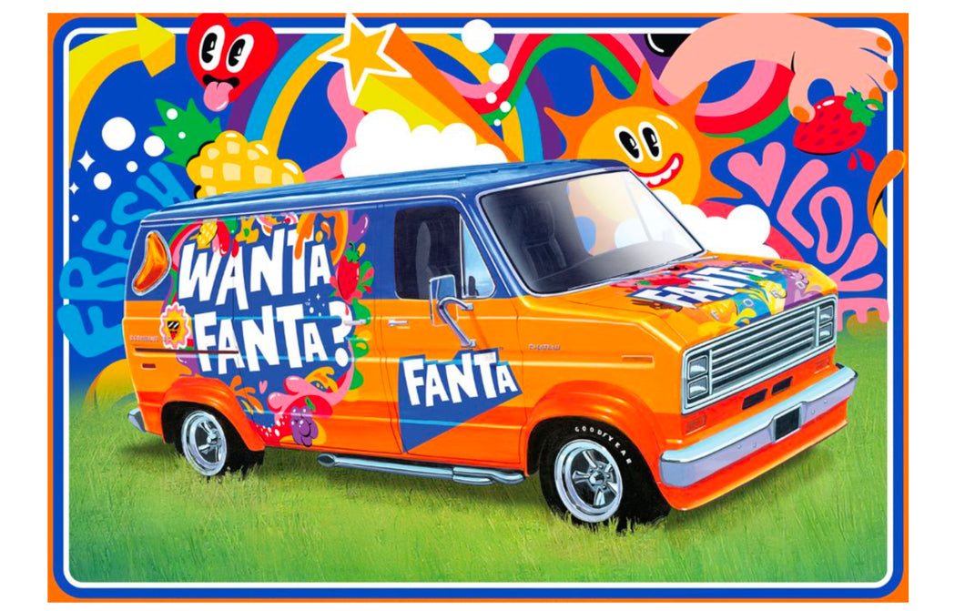 AMT #1471 1977 Ford FANTA Van