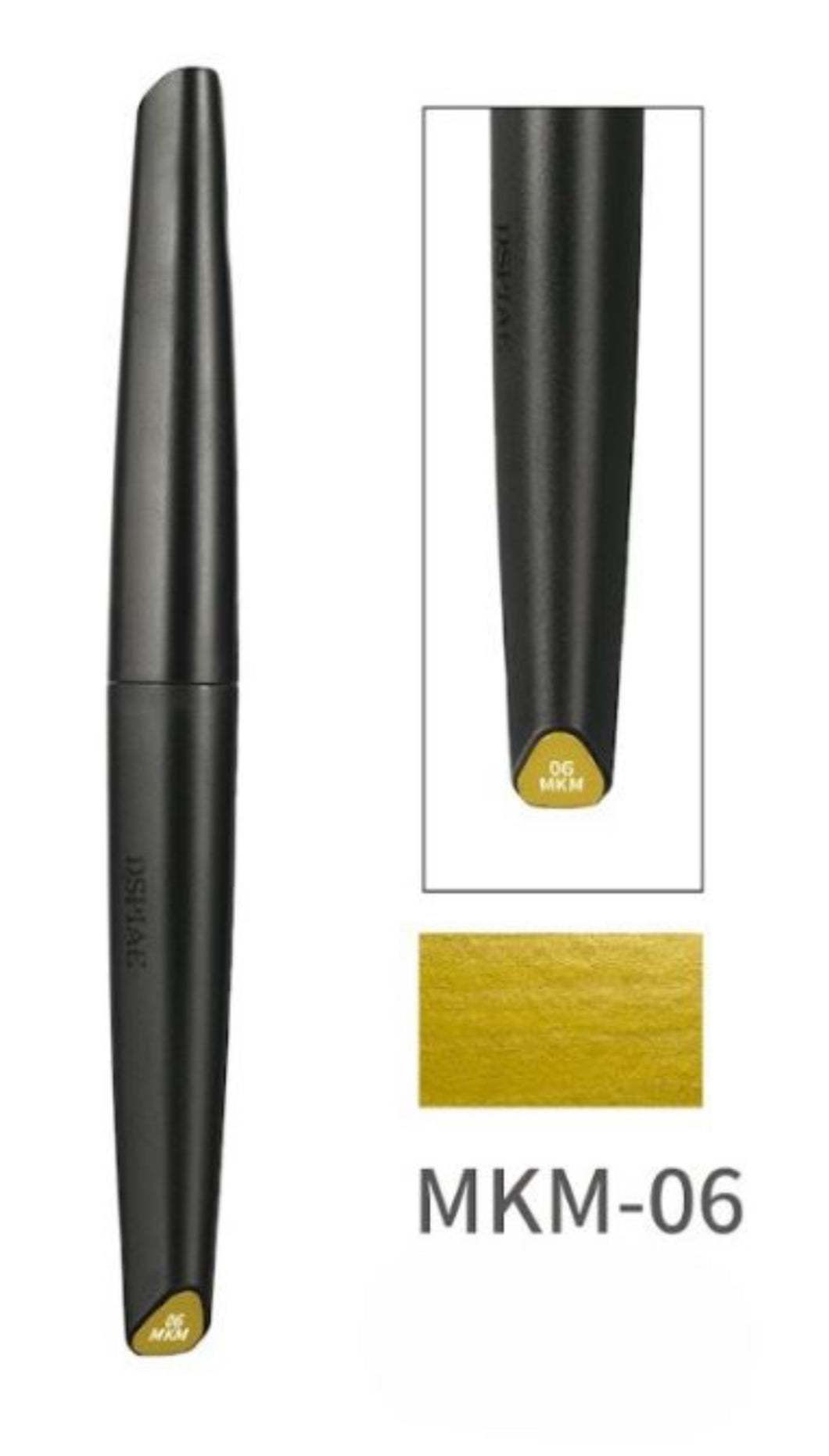 DSPIAE MKM 06 Metallic Gold soft tip acrylic paint marker