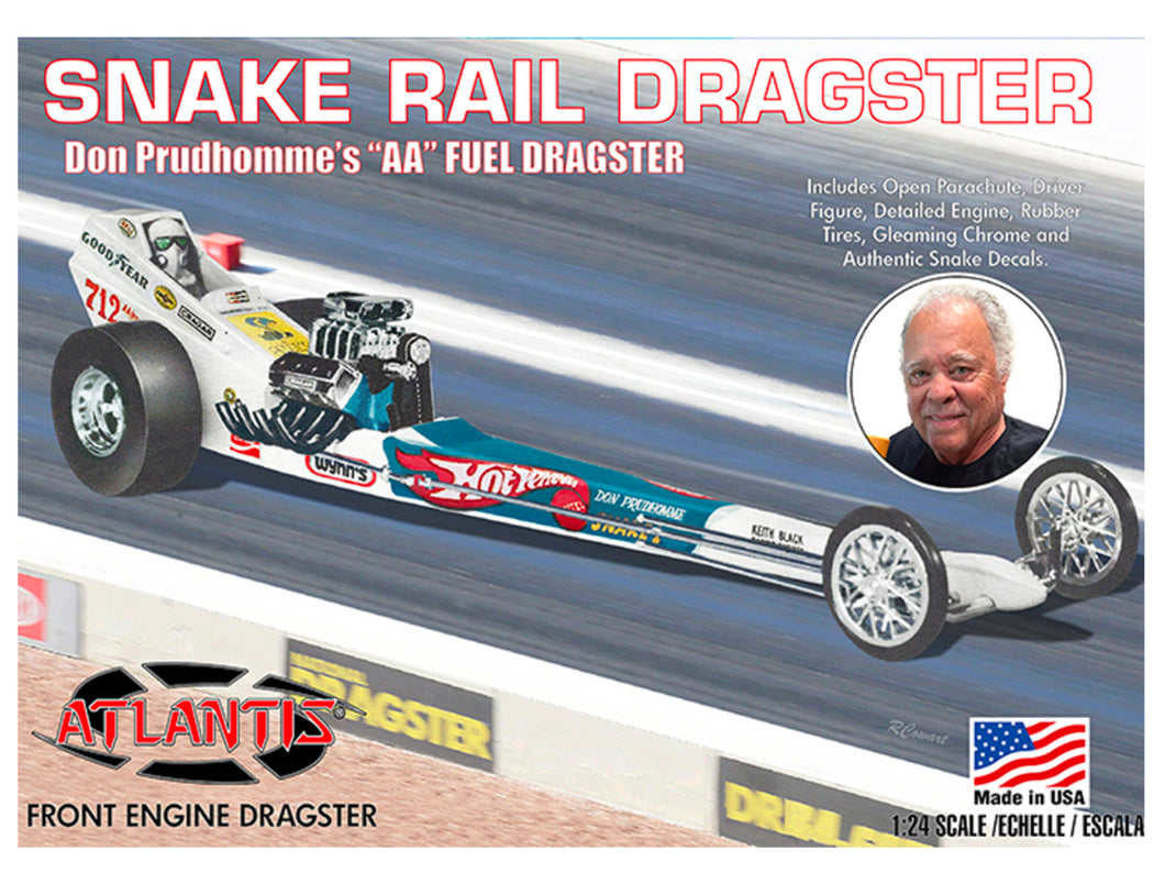 Atlantis #5694 1/24 Don Snake Prudomme front engine dragster