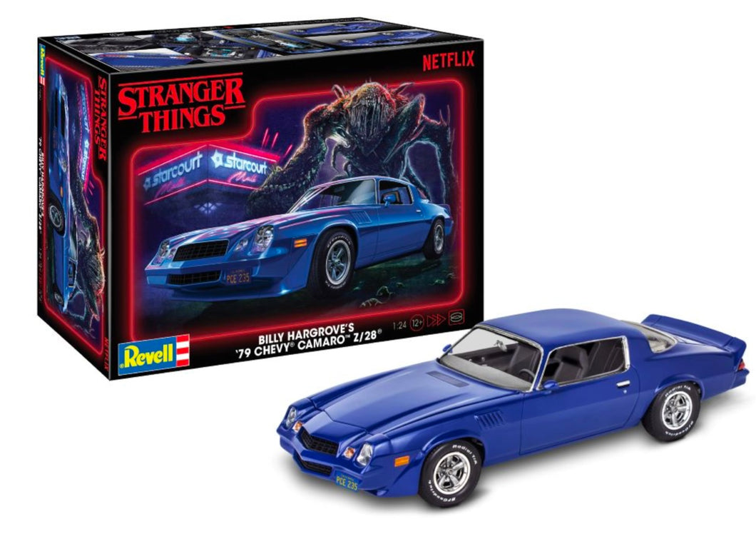Revell USA #4560 Stranger Things Billy Hargrove’s 1979 Chevy Camaro Z28