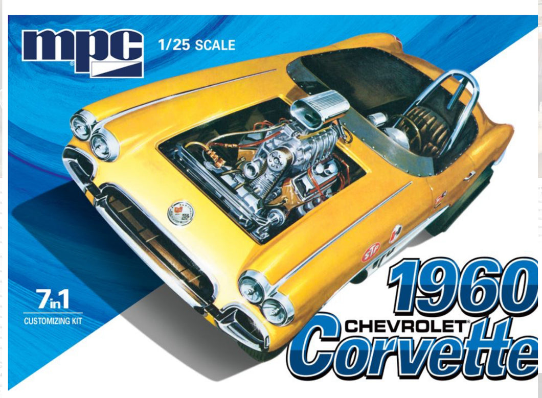 MPC #1002 1960 Corvette 7 n 1 kit