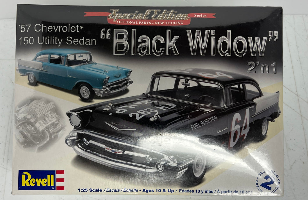 Revell # 4240 ‘57 Chevrolet Black Widow 150 utility sedan- discontinued sealed kit