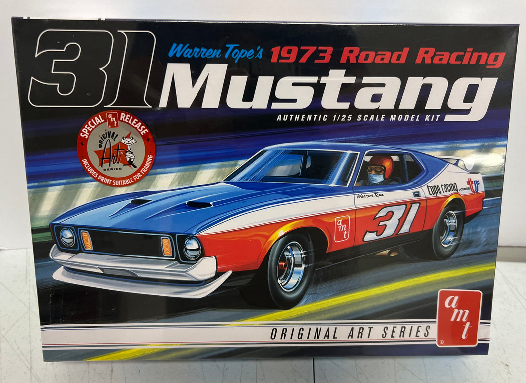 AMT  Warren Tope’s 73 Ford Mustang Road Racer - discontinued kit