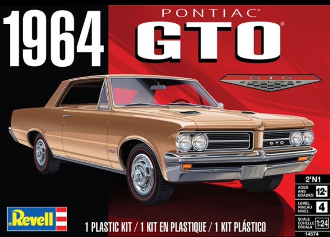Revell US 64 Pontiac GTO 2 in 1 kit