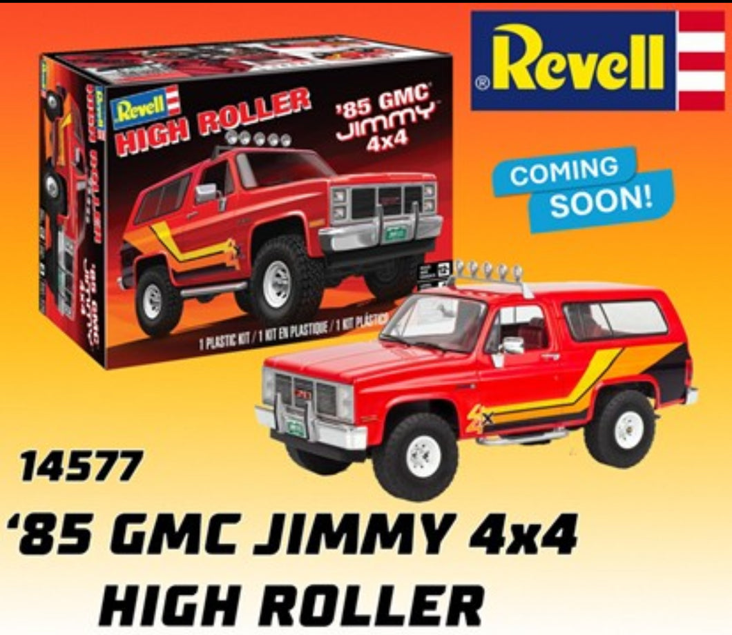Pre-Order September releaseRevell USA # 4577 GMC Jimmy High Roller