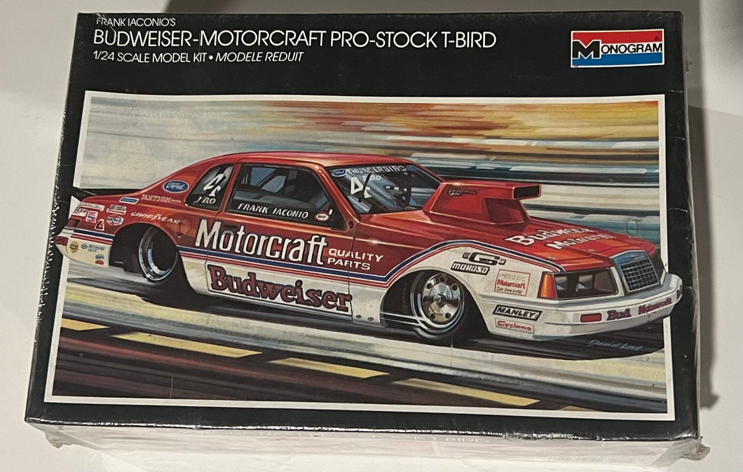 Monogram Budweiser/ Motorcraft Pro Stock TBird Sealed