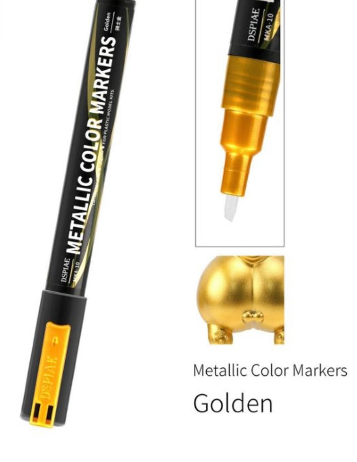 DSPIAE MKA10 Super Metallic Gold dual tip paint marker