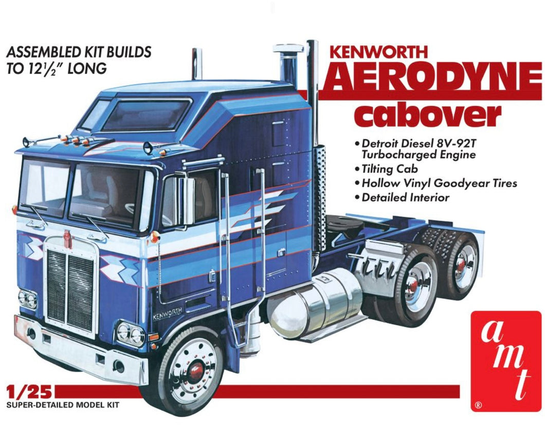 AMT #1463 Kenworth Areodyne COE 1/25 truck kit