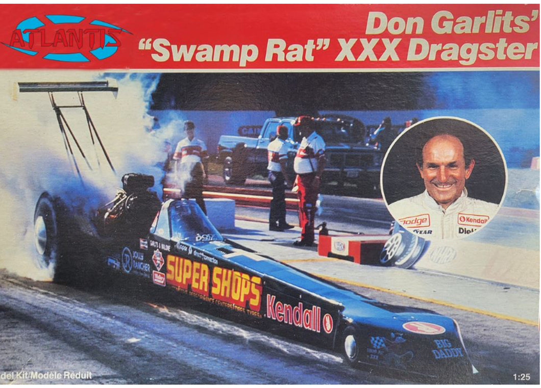 Atlantis Models #7152 1/25 scale Don Garlits Swamp Rat XXX Dragster