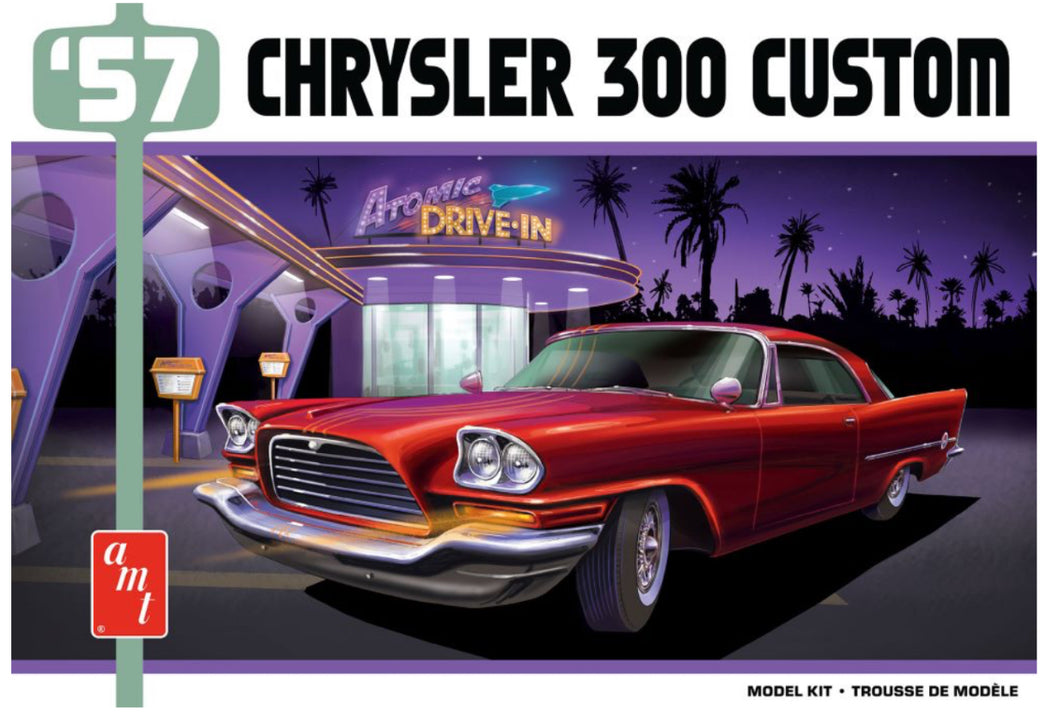 AMT #1447 1957 Chrysler 300 Custom