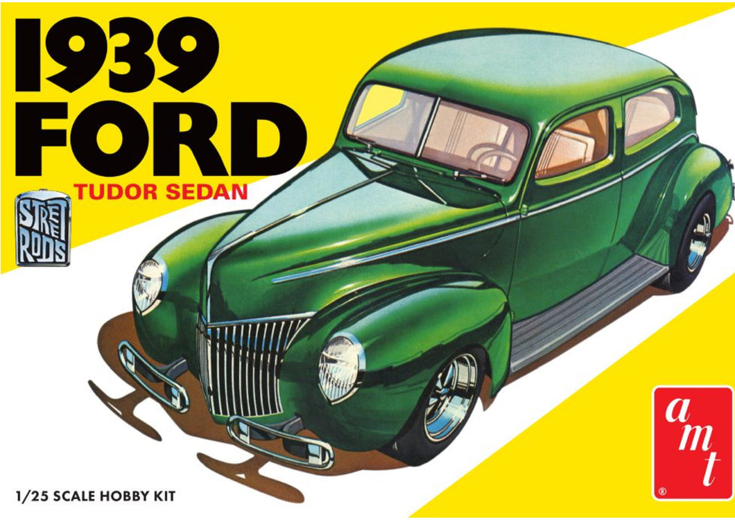 AMT #1434 1939 Ford Tudor Street Rod