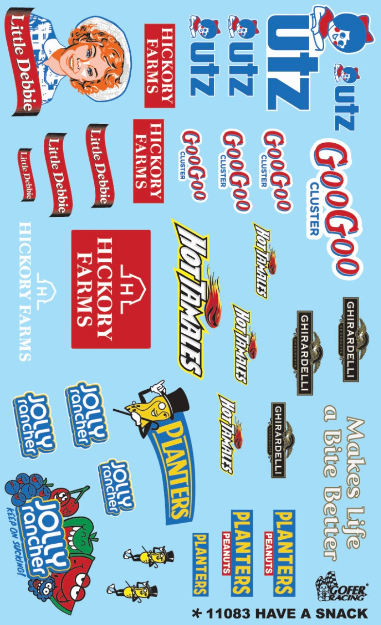 Gofer Decals #11083 Have a Snack Decals