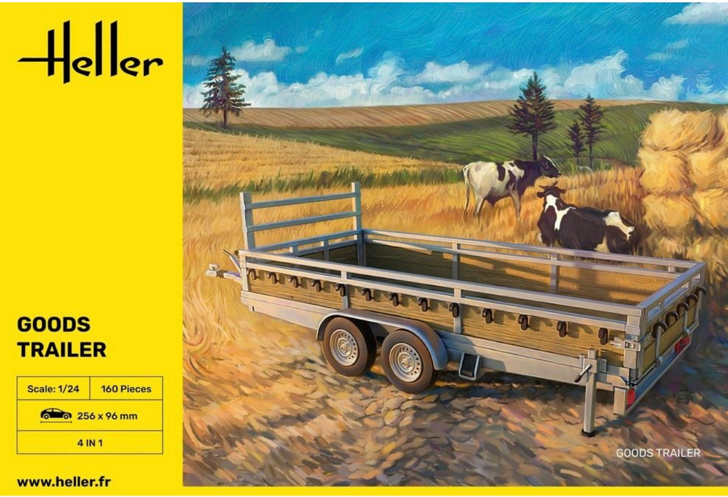 Heller #80778 Goods trailer