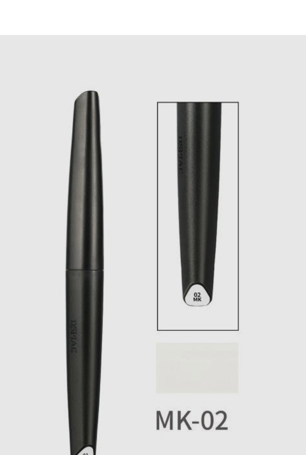 DSPIAE MK 02 White soft tip acrylic paint marker