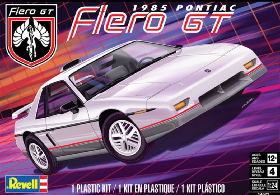 Revell US #4573 85 Pontiac Fiero GT