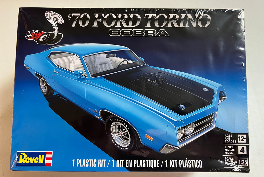 Revell #4534 1970 Ford Torino Cobra