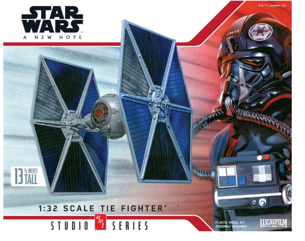 Fourth B W You ! AMT # 1341 1/32 scale STAR WARS New Hope TIE Fighter