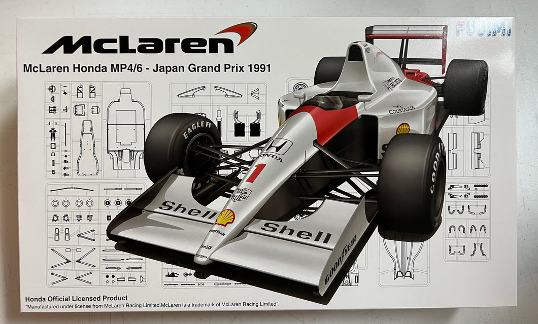 Fujimi #9044 ‘91 McLaren Honda MP4/6 Japan Grand Prix