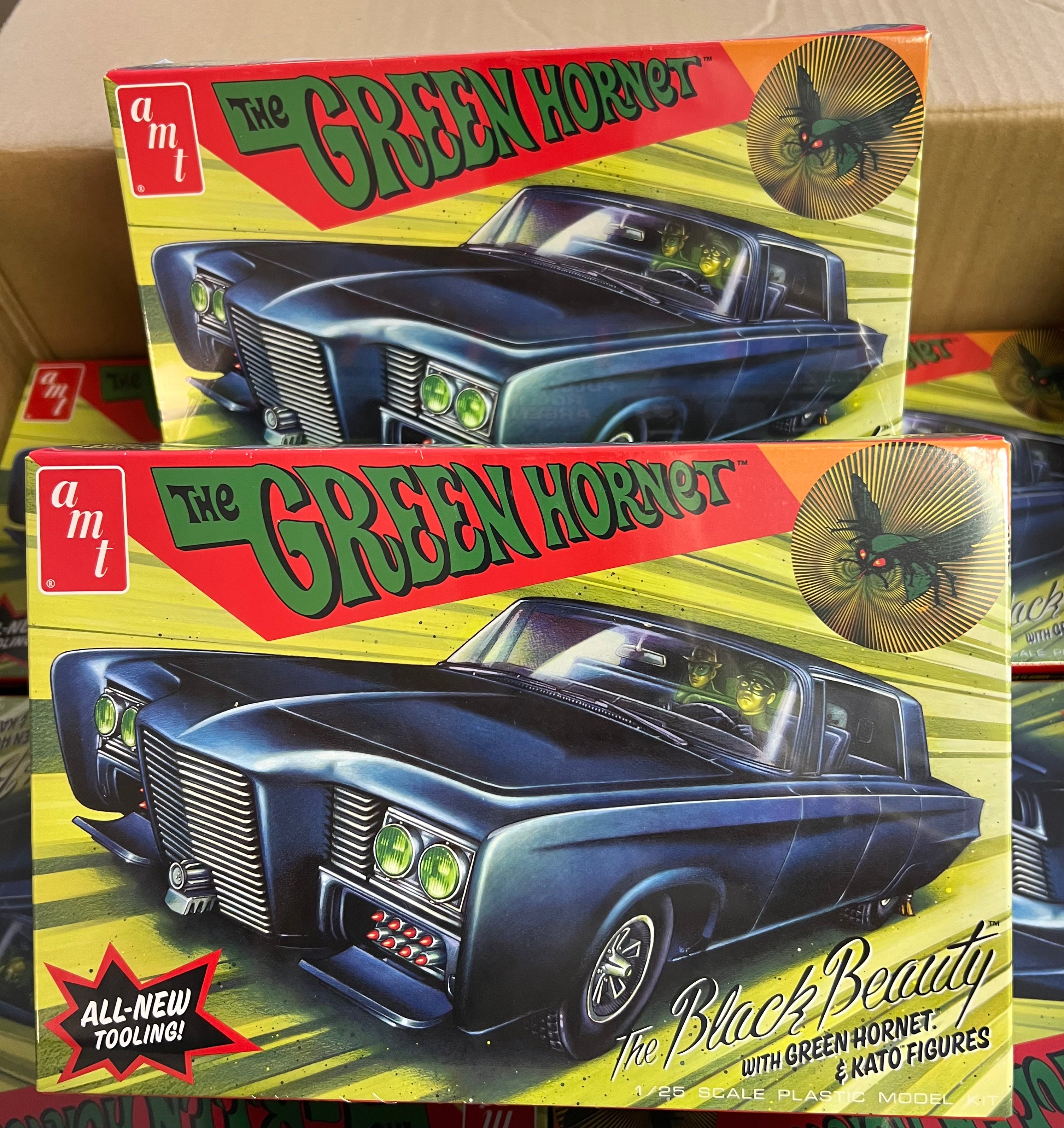 AMT # 1271 1/25 scale Green Hornet Black Beauty Chrysler Imperial ...