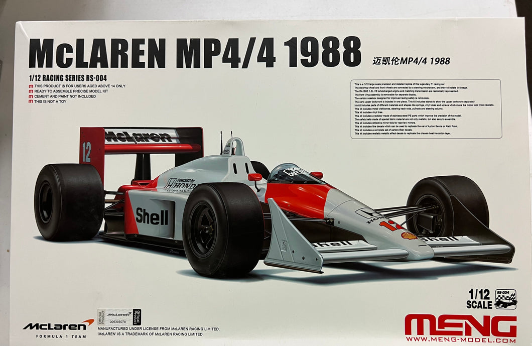 MENG 1/12 scale McLaren MP4