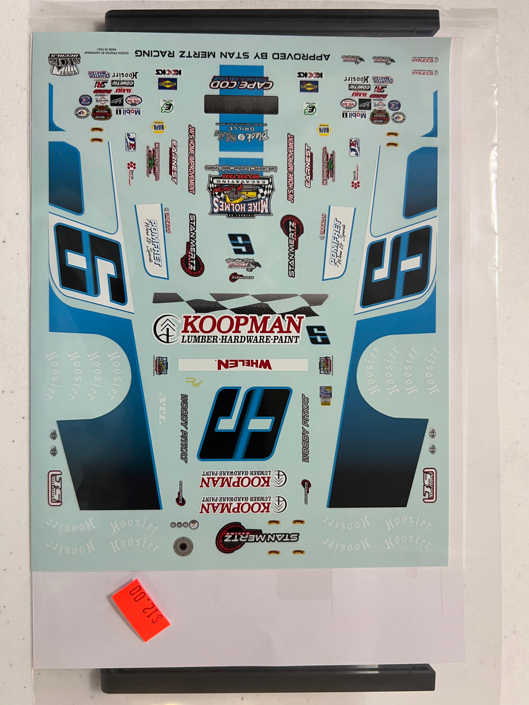 ACE decals # 6 Mertz/ Pitkat car