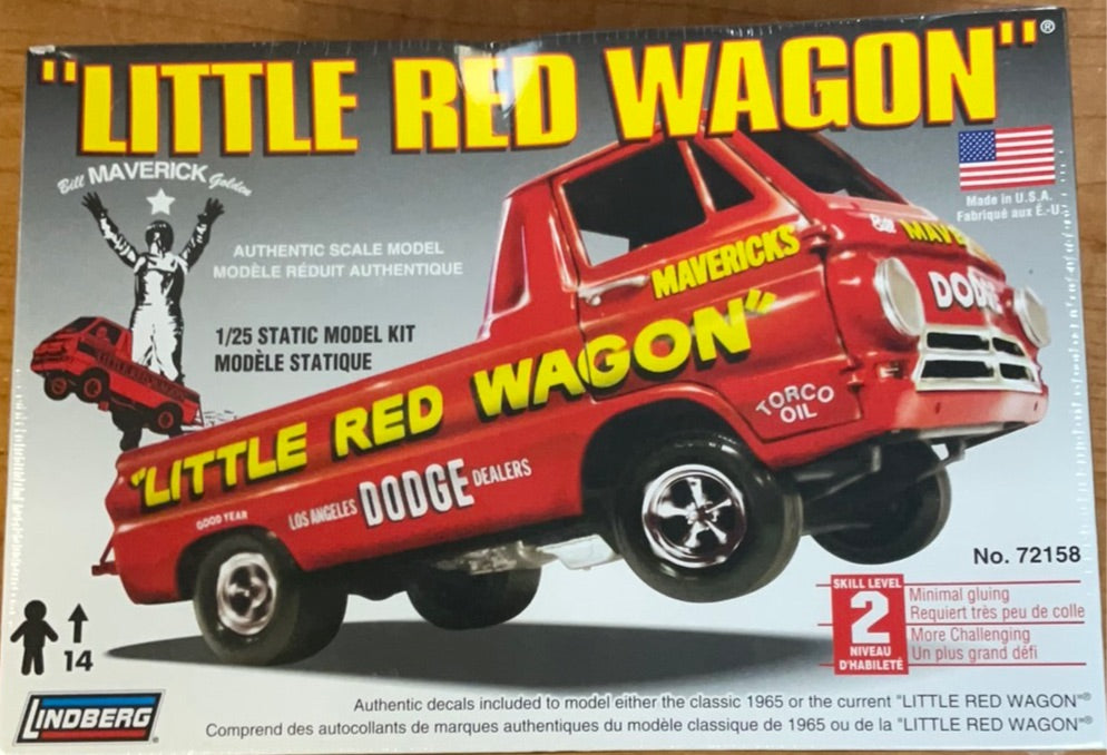 Discontinued Kit Lindbergh Little Red Wagon Dodge #72158