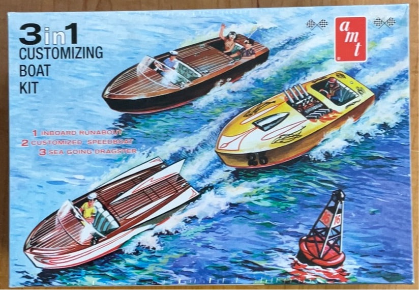 AMT 3 in 1 Customizing Boat #1056
