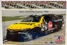 Load image into Gallery viewer, Salvinos JR Models# 2023-CBP Christopher Bell Camry
