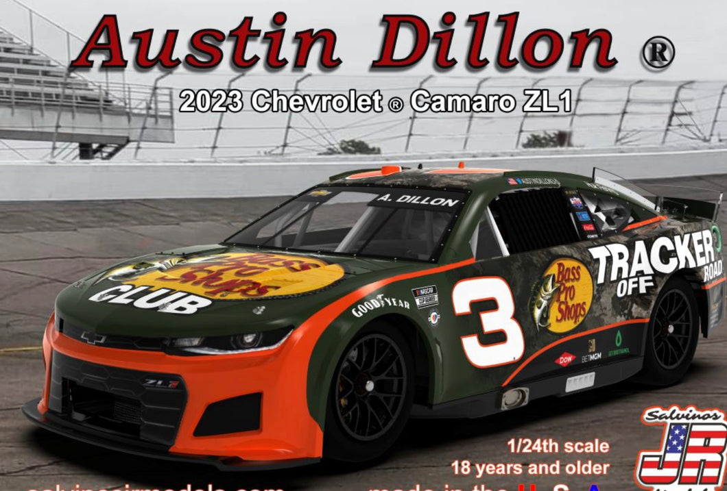 SALE! Salvino JR 2023 Austin Dillon Bass Pro Shop