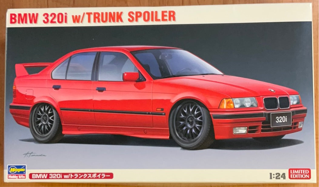 Hasegawa # 20592 1/24 scale BMW 320i with Spoiler