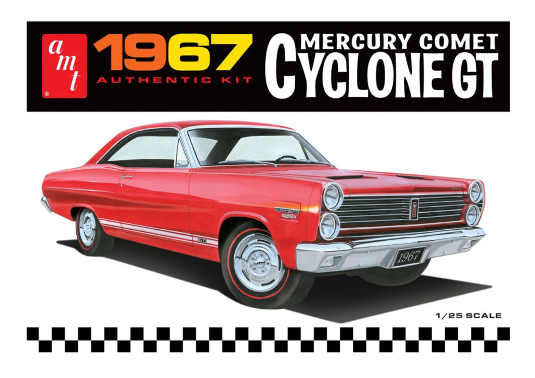 AMT #1386 67 Mercury Comet Cyclone GT